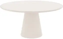 Goossens eettafel stone wit beton - 8222089-01