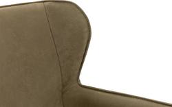 Goossens excellent eetkamerstoel leogang groen leer - 8222220-01