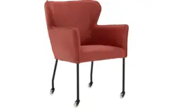 Goossens excellent eetkamerstoel leogang rood leer - 8222222-01