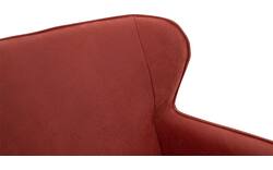 Goossens excellent eetkamerstoel leogang rood leer - 8222222-01