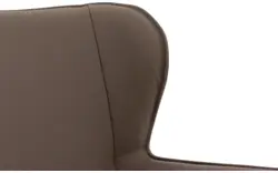 Goossens excellent eetkamerstoel leogang bruin leer - 8222224-01