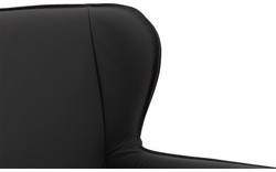 Goossens excellent eetkamerstoel leogang grijs leer - 8222228-01