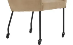Goossens excellent eetkamerstoel leogang bruin leer - 8222229-01