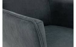 Goossens excellent eetkamerstoel leogang blauw leer - 8222231-01