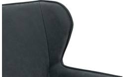 Goossens excellent eetkamerstoel leogang blauw leer - 8222231-01