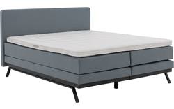 Goossens boxspring compleet avance slow compleet blauw stof - 8222330-01