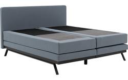 Goossens boxspring compleet avance slow compleet blauw stof - 8222330-01