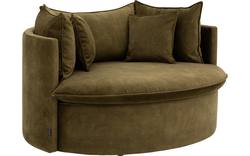 Goossens fauteuil bonbon groen stof - 8222358-01