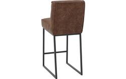 Goossens excellent barstoel tom bruin leer - 8222560-03