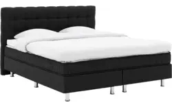 Goossens basic boxspring compleet bjorn grijs stof - 8222961-01