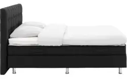 Goossens basic boxspring compleet bjorn grijs stof - 8222961-01