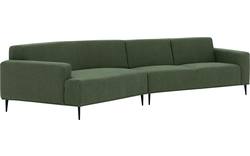 Goossens excellent loungebank prato groen stof - 8223415-02