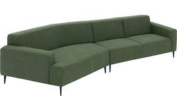 Goossens excellent loungebank prato groen stof - 8223415-01
