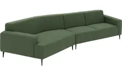 Goossens excellent loungebank prato groen stof - 8223415-01