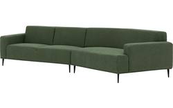 Goossens excellent loungebank prato groen stof - 8223415-gespiegeld-02