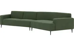 Goossens excellent loungebank prato groen stof - 8223415-gespiegeld-01