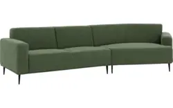 Goossens excellent loungebank prato groen stof - 8223415-gespiegeld-01