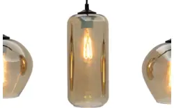 Goossens hanglamp devant zwart glas - 8223423-01