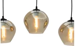 Goossens hanglamp devant zwart glas - 8223424-01
