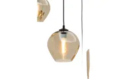 Goossens hanglamp devant zwart glas - 8223428-01