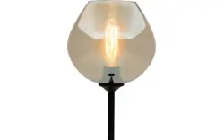 Goossens vloerlamp devant zwart glas - 8223430-01