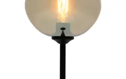 Goossens vloerlamp devant zwart glas - 8223430-01