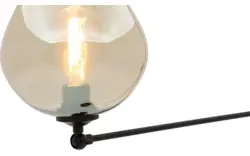 Goossens vloerlamp devant zwart glas - 8223431-01