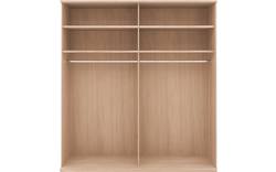 Goossens excellent kledingkast nature wit eiken - 8223434-02