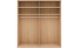 Goossens excellent kledingkast nature onbewerkt eiken - 8223435-02