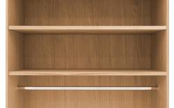 Goossens excellent kledingkast nature onbewerkt eiken - 8223435-02