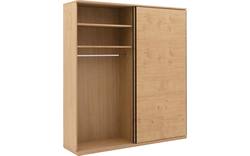 Goossens excellent kledingkast nature blank eiken - 8223436-02