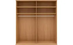 Goossens excellent kledingkast nature blank eiken - 8223437-02