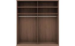 Goossens excellent kledingkast nature donker bruin eiken - 8223439-02