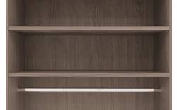Goossens excellent kledingkast nature grijs eiken - 8223440-02
