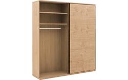 Goossens excellent kledingkast nature wit eiken - 8223441-02