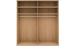 Goossens excellent kledingkast nature wit eiken - 8223441-02