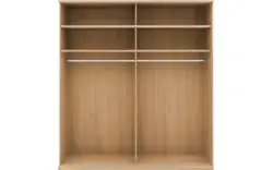 Goossens excellent kledingkast nature wit eiken - 8223441-02