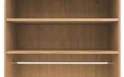 Goossens excellent kledingkast nature wit eiken - 8223441-02