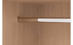 Goossens excellent kledingkast nature wit eiken - 8223443-02
