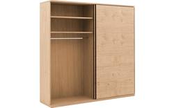 Goossens excellent kledingkast nature onbewerkt eiken - 8223444-06