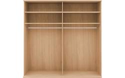 Goossens excellent kledingkast nature onbewerkt eiken - 8223444-02