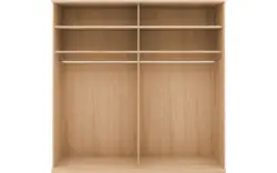 Goossens excellent kledingkast nature onbewerkt eiken - 8223444-02