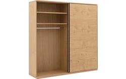Goossens excellent kledingkast nature blank eiken - 8223445-02
