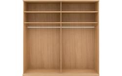 Goossens excellent kledingkast nature blank eiken - 8223445-02