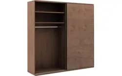 Goossens excellent kledingkast nature donker bruin eiken - 8223447-02