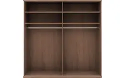 Goossens excellent kledingkast nature donker bruin eiken - 8223447-02