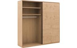 Goossens excellent kledingkast nature wit eiken - 8223449-02