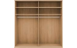 Goossens excellent kledingkast nature wit eiken - 8223449-02