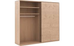 Goossens excellent kledingkast nature wit eiken - 8223451-02