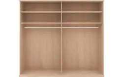 Goossens excellent kledingkast nature wit eiken - 8223451-02